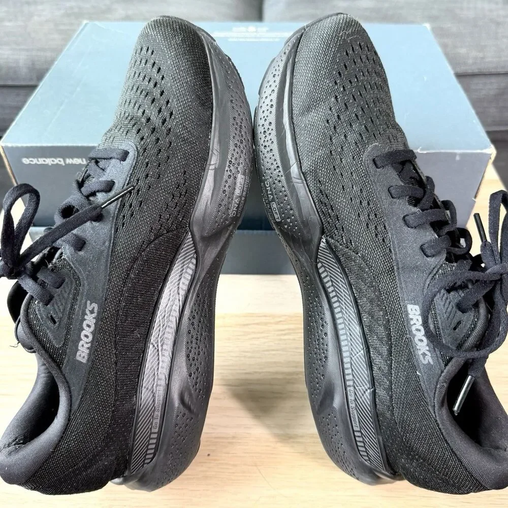 Brooks Adrenaline GTS 24 Wide Black Running Shoes Women's Size 10 Wide